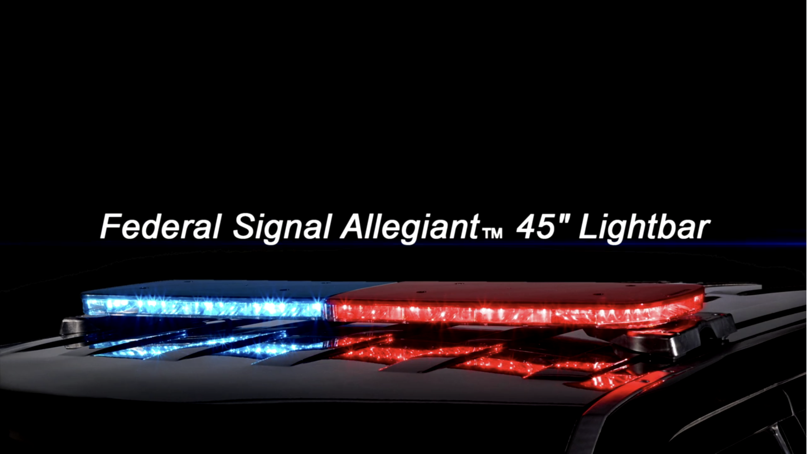 Fire/EMS Allegiant® Light Bar Federal Signal